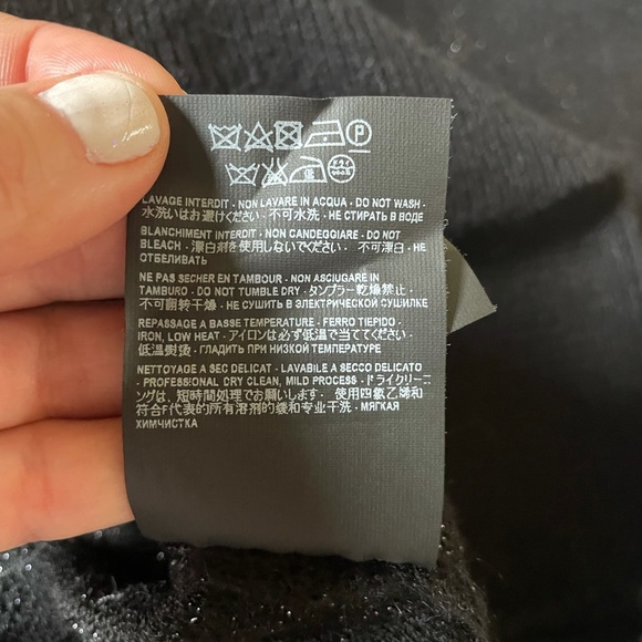 Saint Laurent Musical Note Jacquard Mohair Swtr - Picture 11 of 13